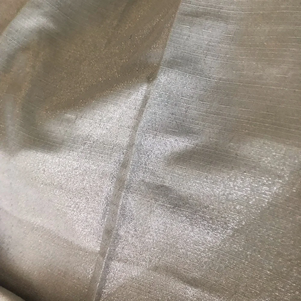 Sliver glittery table cloth